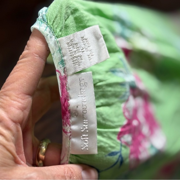 Soft Surroundings Floral Maxi Dress | Green | Button Front | Women’s Tall L - Picture 2 of 8